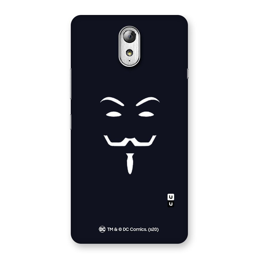 Minimal Anonymous Mask Back Case for Lenovo Vibe P1M