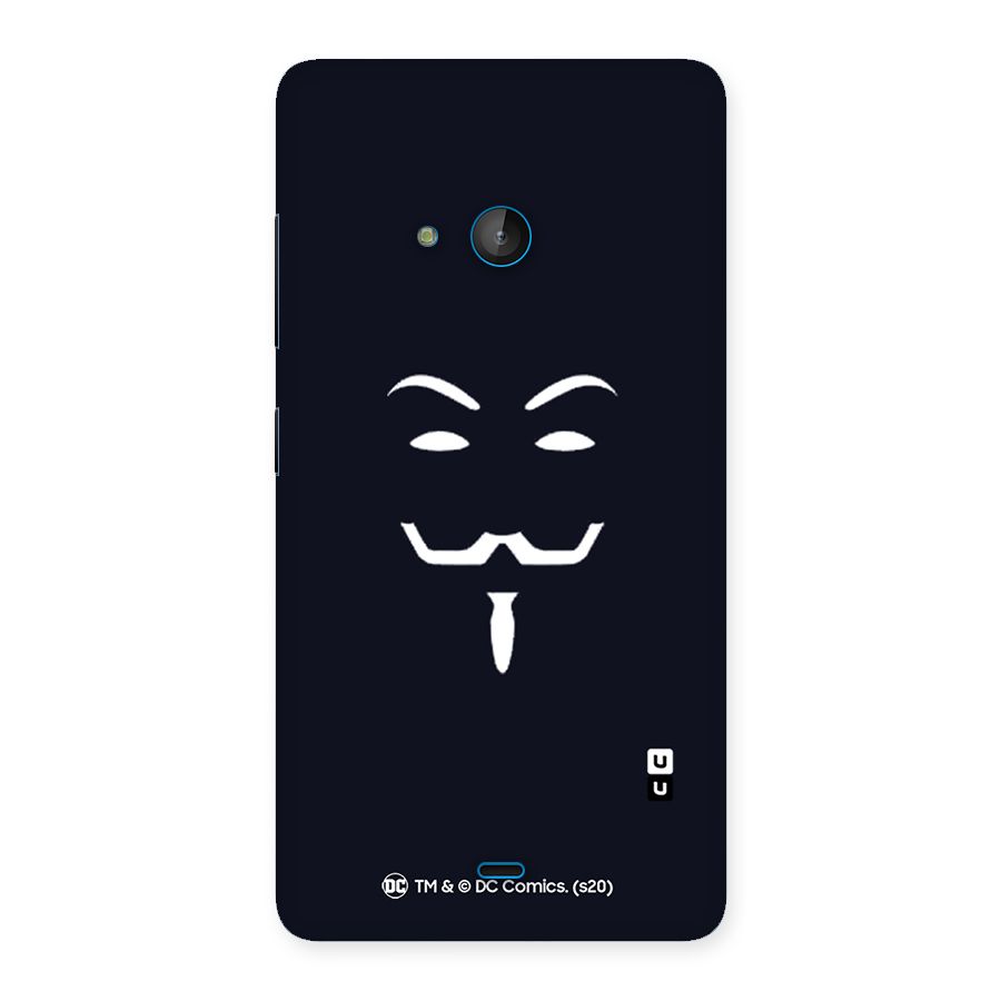Minimal Anonymous Mask Back Case for Lumia 540