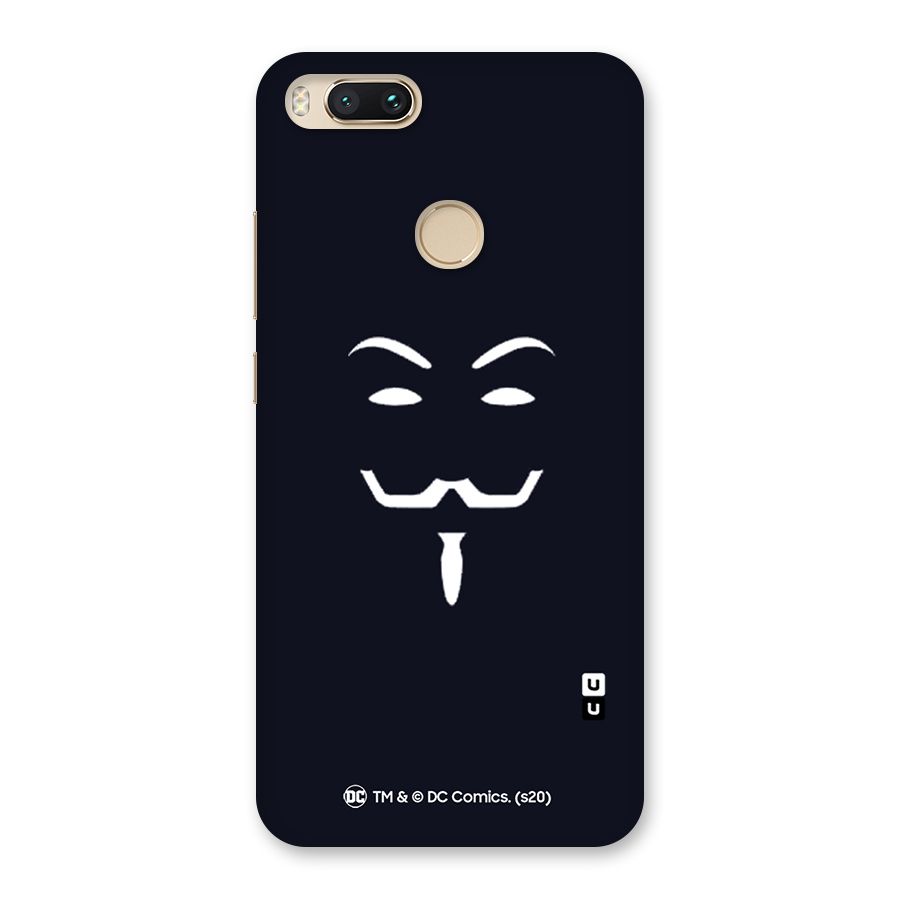 Minimal Anonymous Mask Back Case for Mi A1