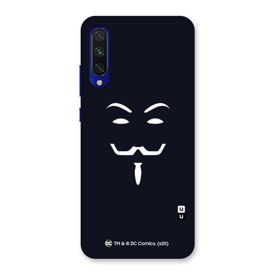 Minimal Anonymous Mask Back Case for Mi A3