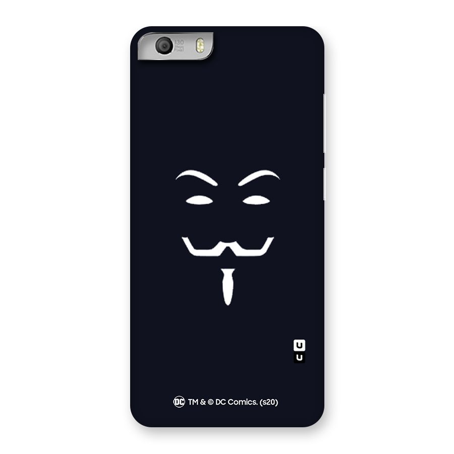 Minimal Anonymous Mask Back Case for Micromax Canvas Knight 2