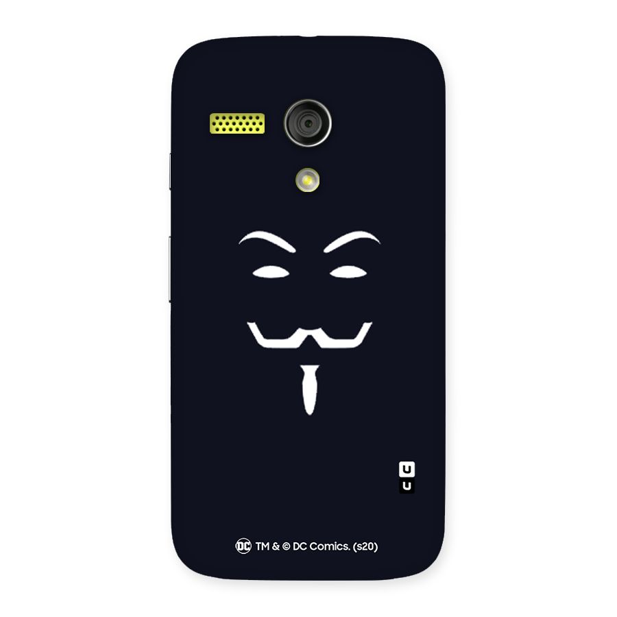 Minimal Anonymous Mask Back Case for Moto G