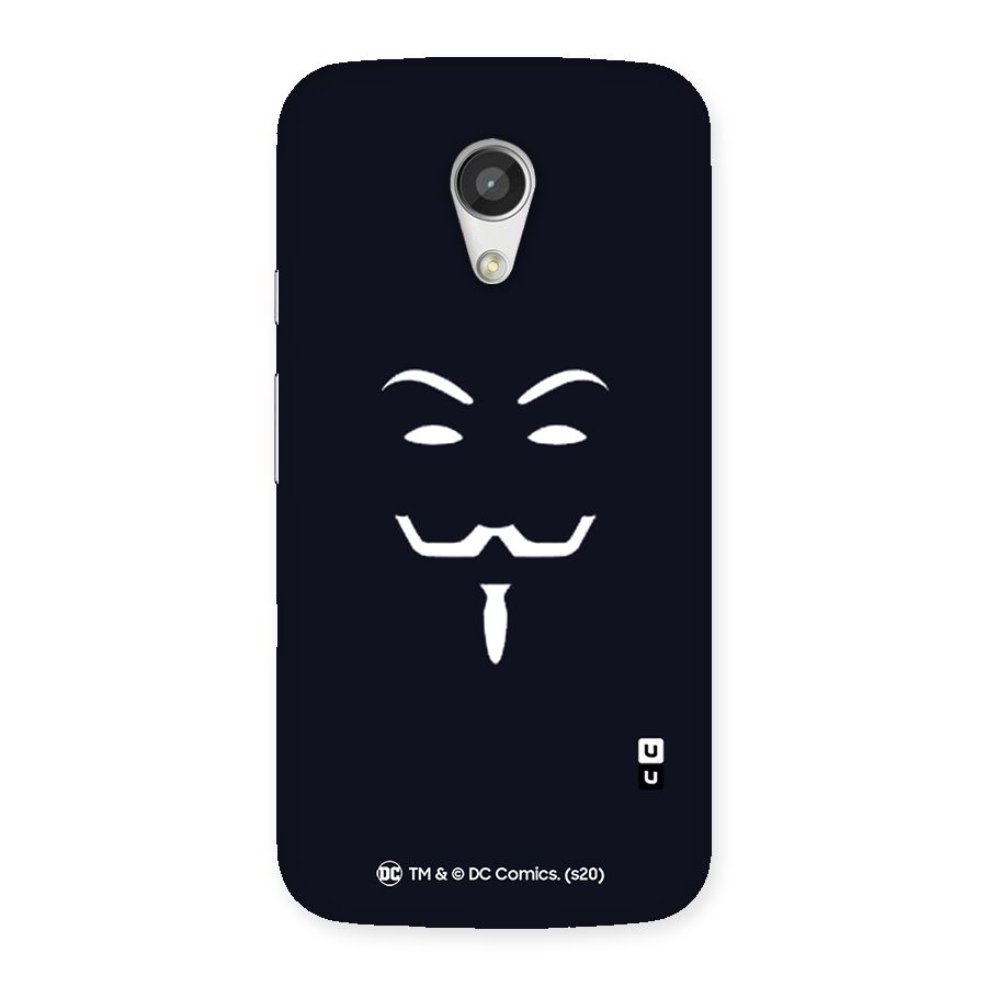 Minimal Anonymous Mask Back Case for Moto G 2nd Gen