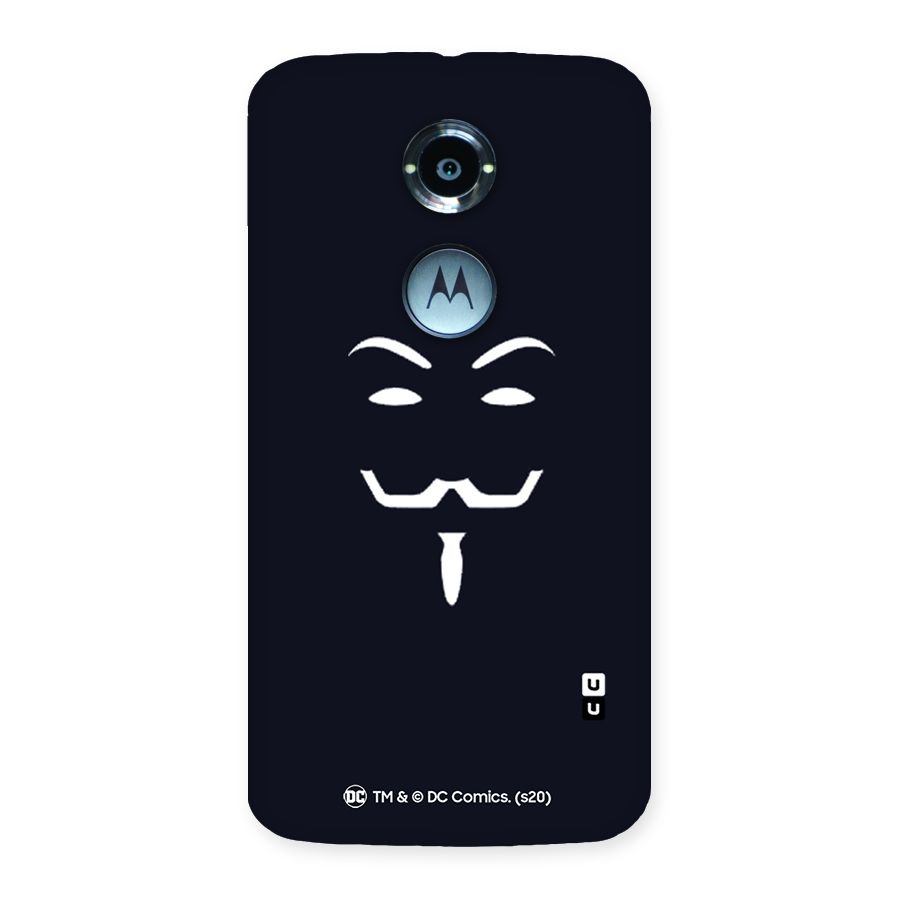 Minimal Anonymous Mask Back Case for Moto X 2nd Gen