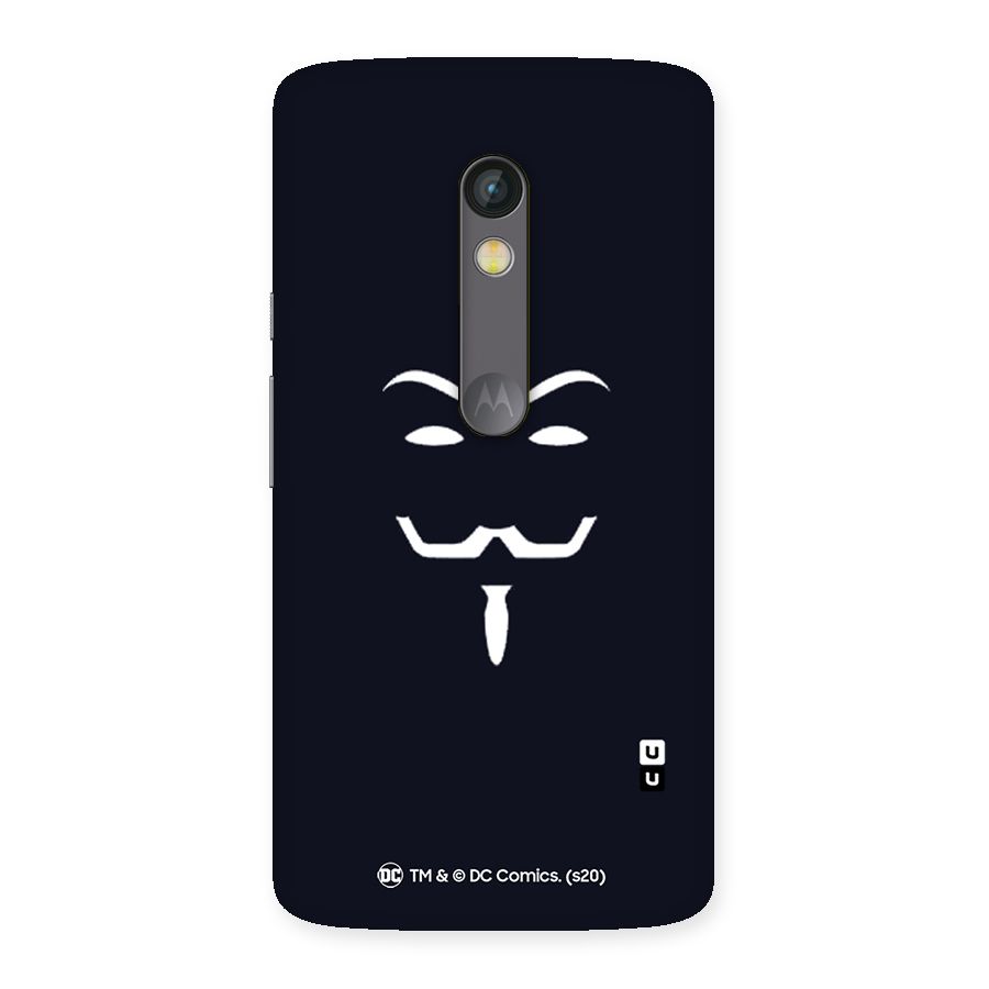 Minimal Anonymous Mask Back Case for Moto X Play