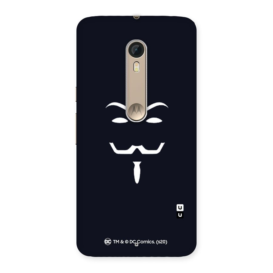 Minimal Anonymous Mask Back Case for Motorola Moto X Style