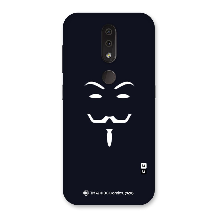 Minimal Anonymous Mask Back Case for Nokia 4.2