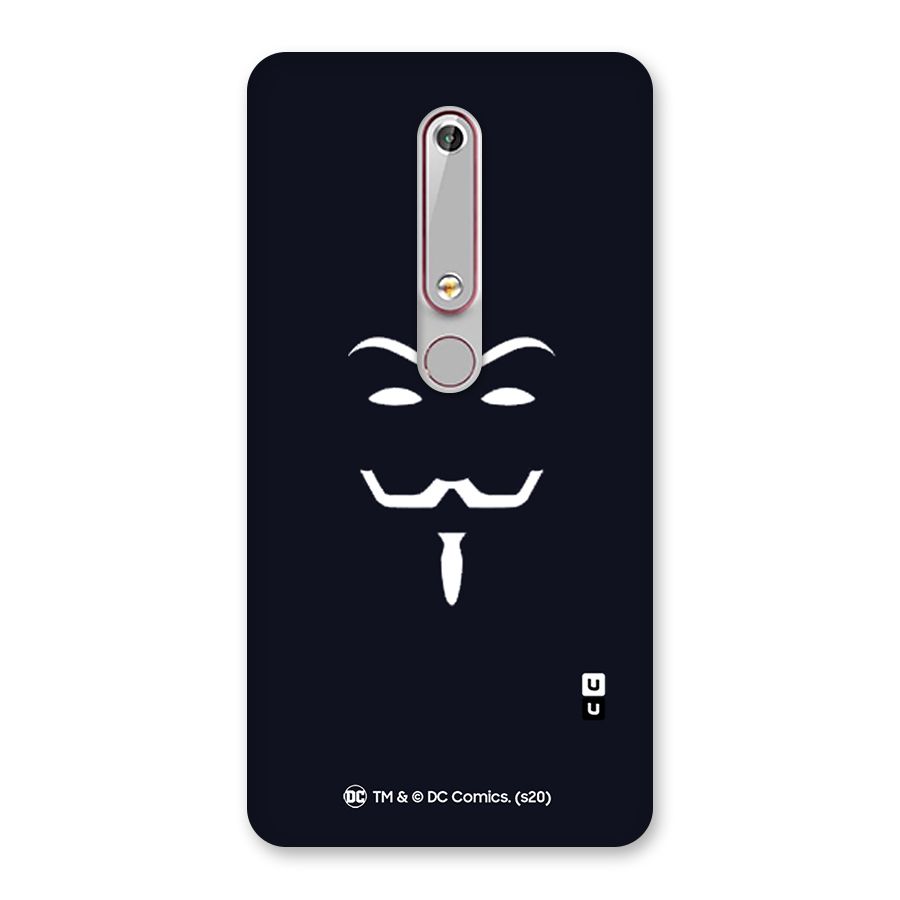 Minimal Anonymous Mask Back Case for Nokia 6.1