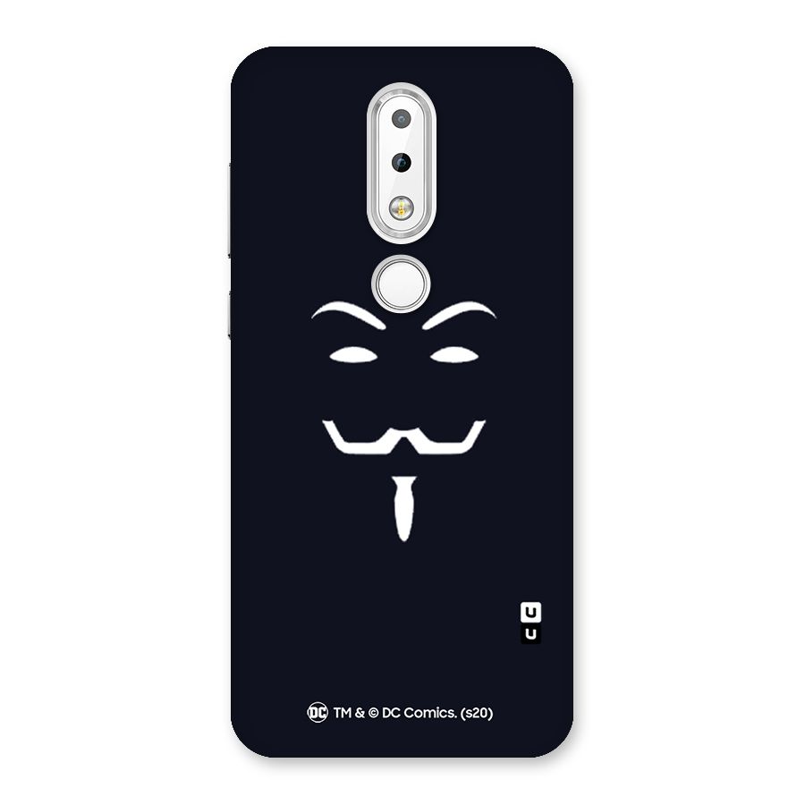 Minimal Anonymous Mask Back Case for Nokia 6.1 Plus