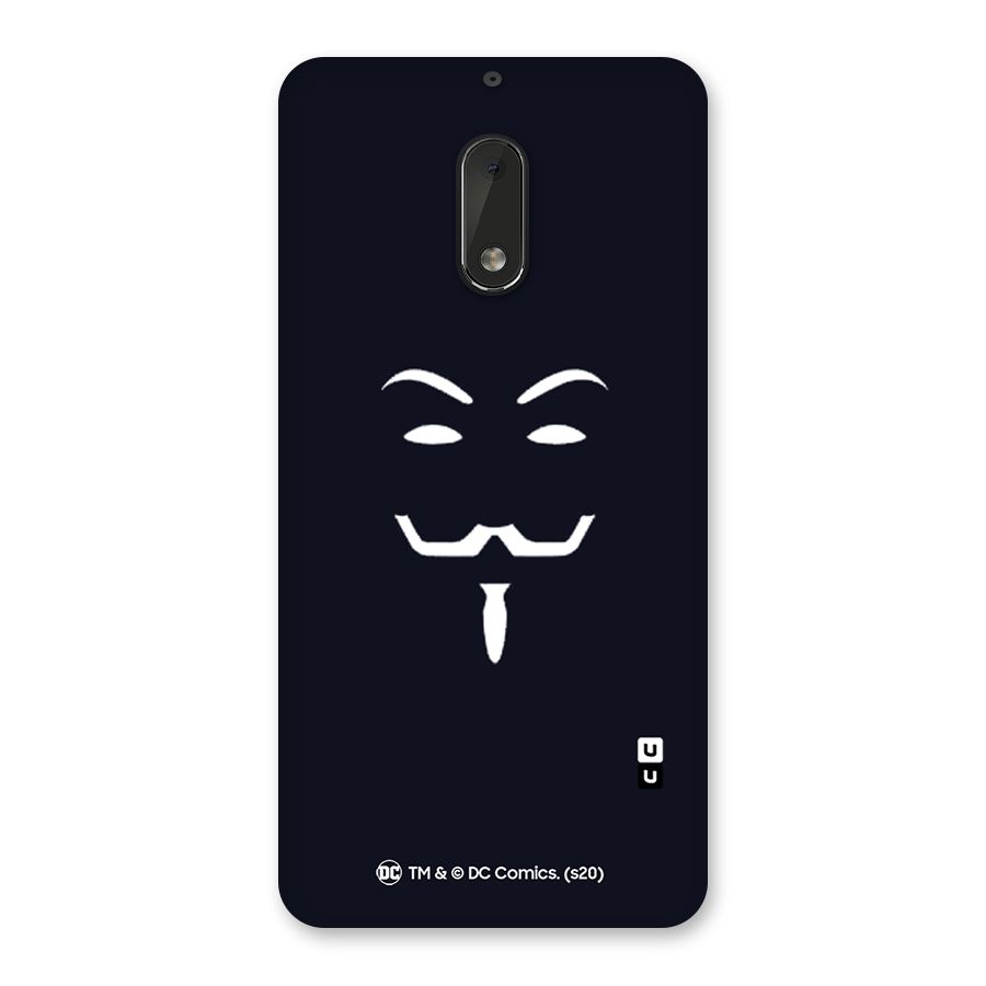 Minimal Anonymous Mask Back Case for Nokia 6