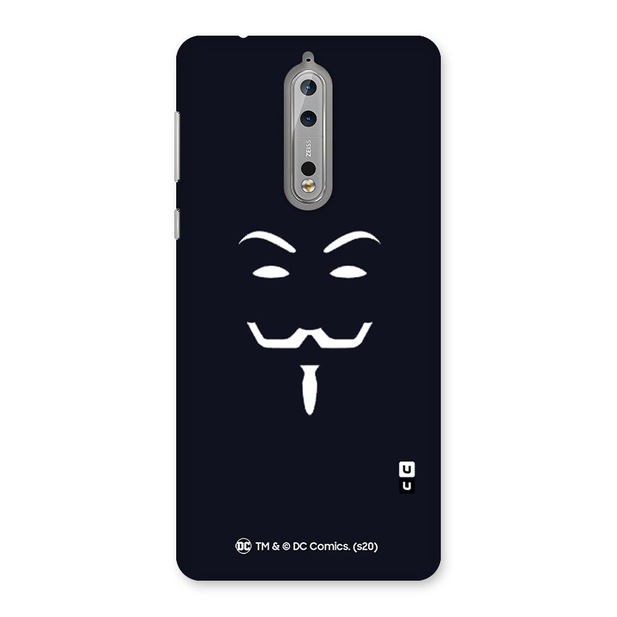 Minimal Anonymous Mask Back Case for Nokia 8