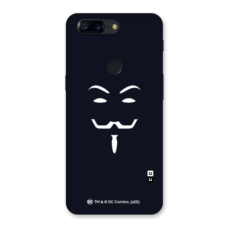 Minimal Anonymous Mask Back Case for OnePlus 5T