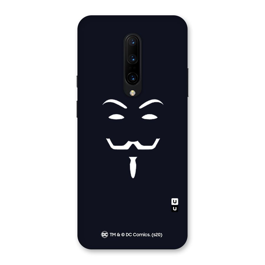 Minimal Anonymous Mask Back Case for OnePlus 7 Pro