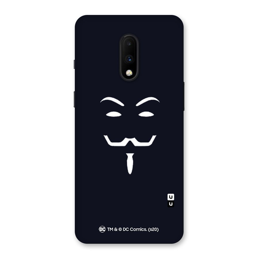 Minimal Anonymous Mask Back Case for OnePlus 7