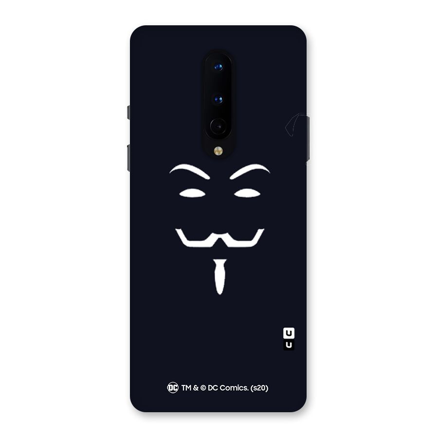 Minimal Anonymous Mask Back Case for OnePlus 8