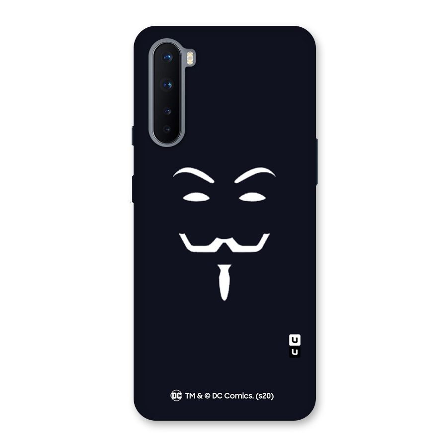 Minimal Anonymous Mask Back Case for OnePlus Nord
