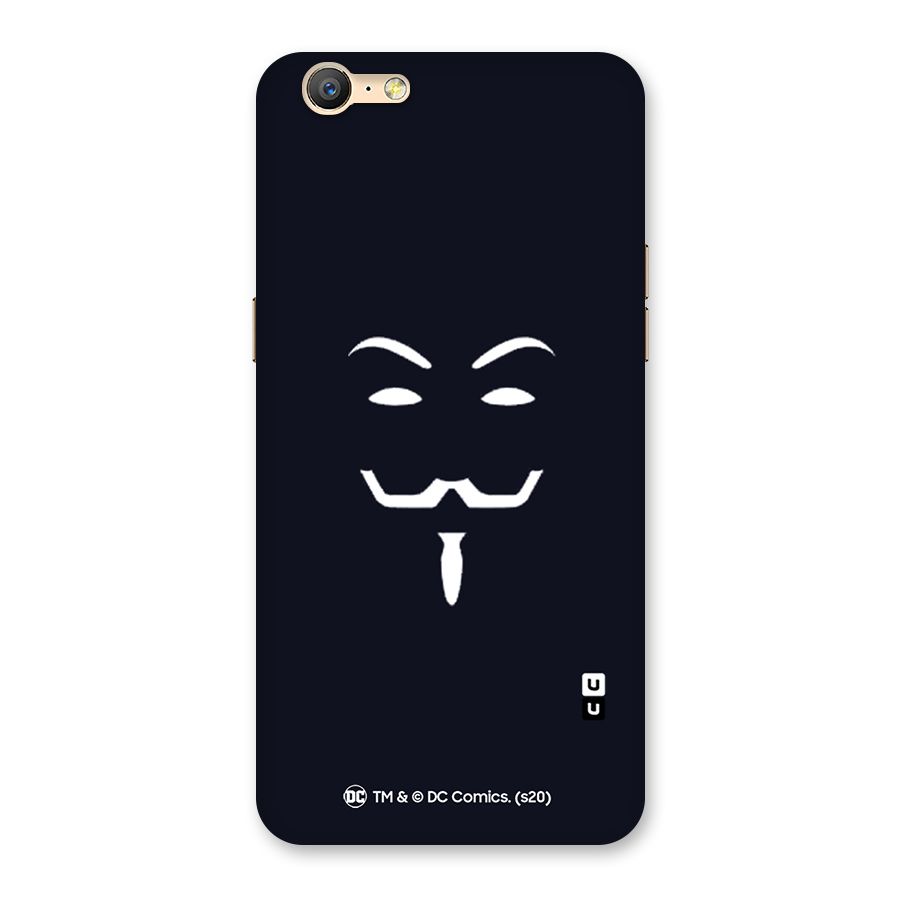 Minimal Anonymous Mask Back Case for Oppo A57