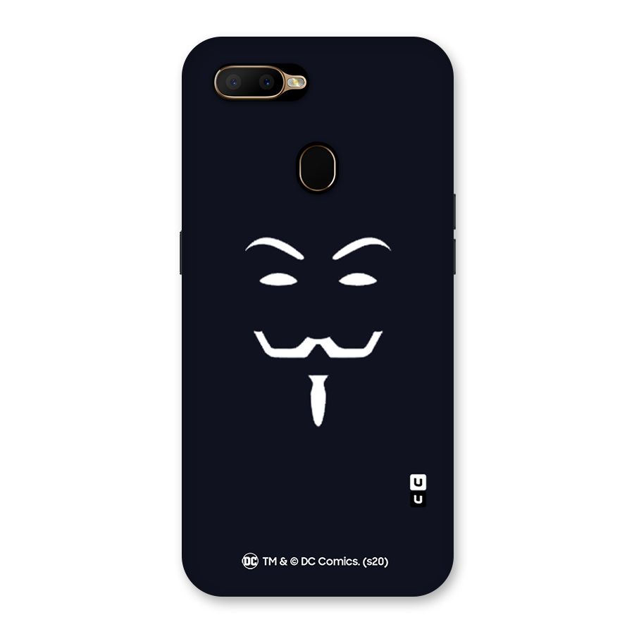 Minimal Anonymous Mask Back Case for Oppo A5s