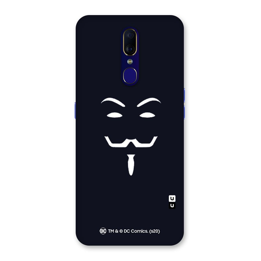 Minimal Anonymous Mask Back Case for Oppo A9