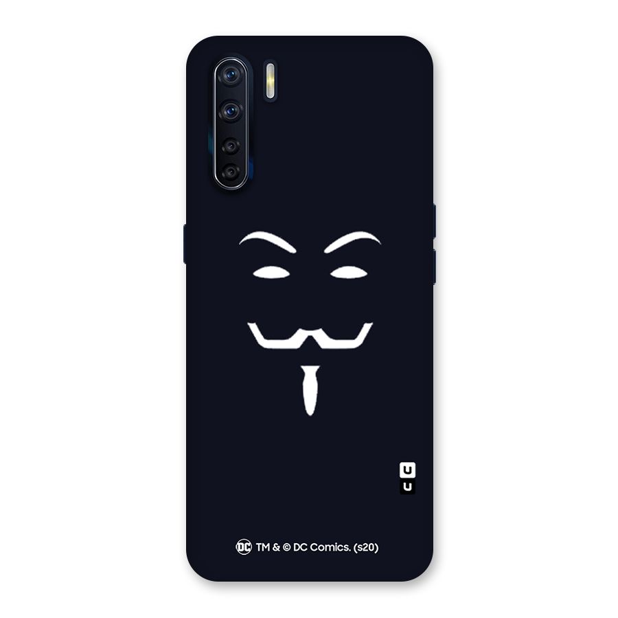 Minimal Anonymous Mask Back Case for Oppo F15