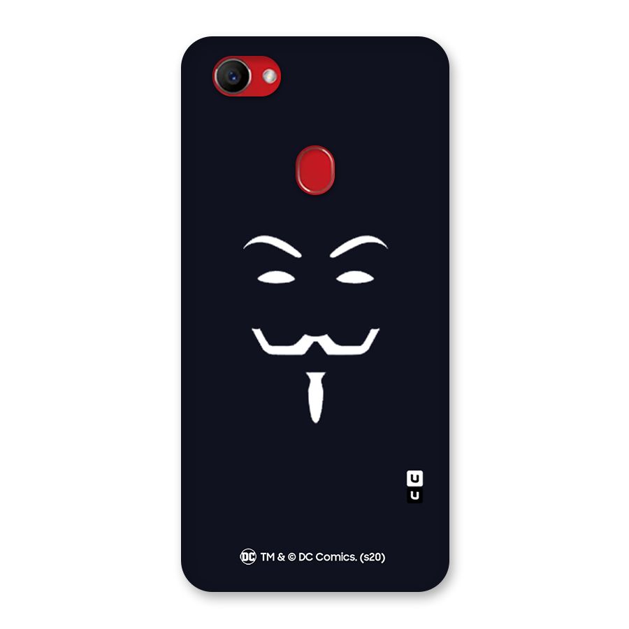 Minimal Anonymous Mask Back Case for Oppo F7