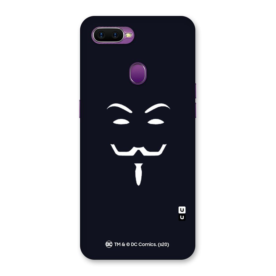 Minimal Anonymous Mask Back Case for Oppo F9