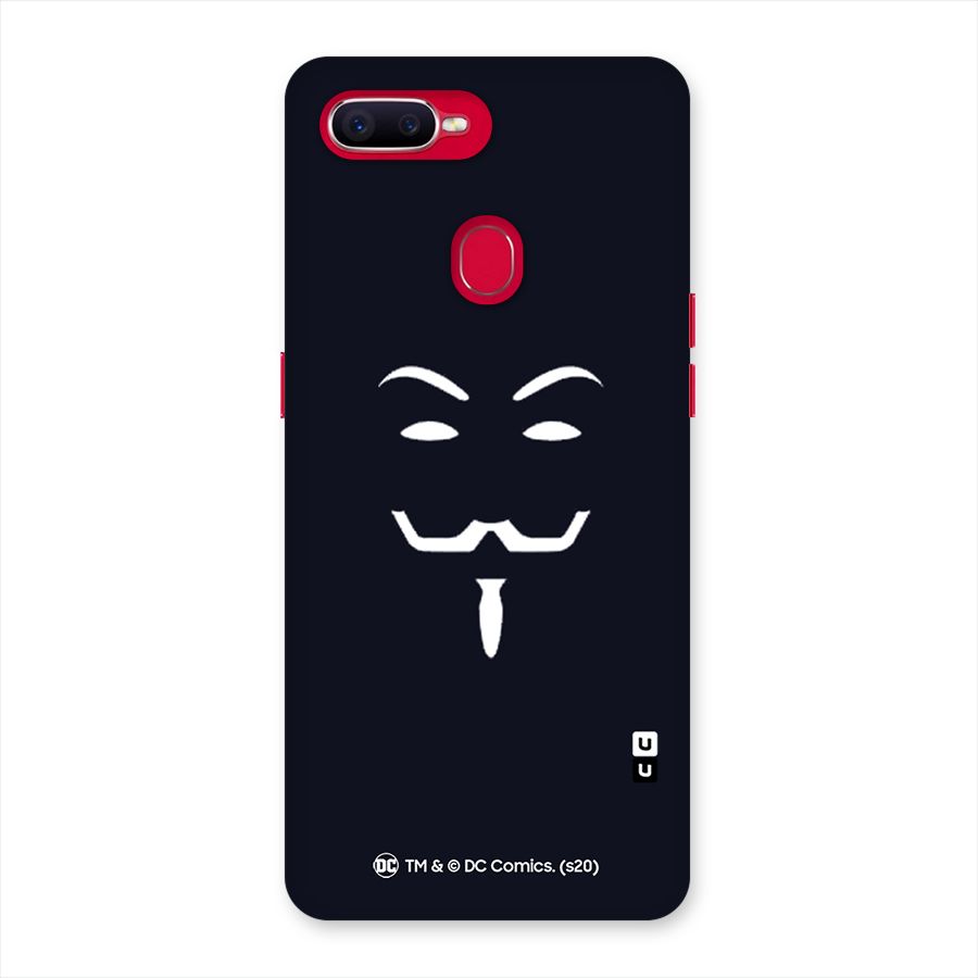Minimal Anonymous Mask Back Case for Oppo F9 Pro
