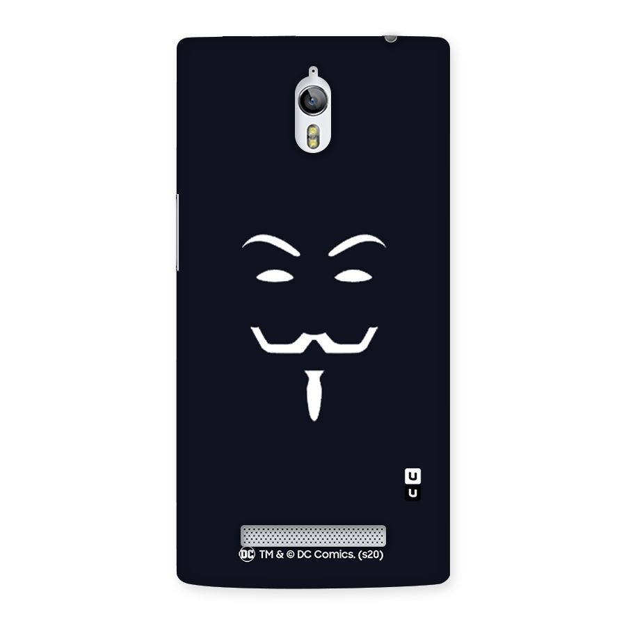 Minimal Anonymous Mask Back Case for Oppo Find 7