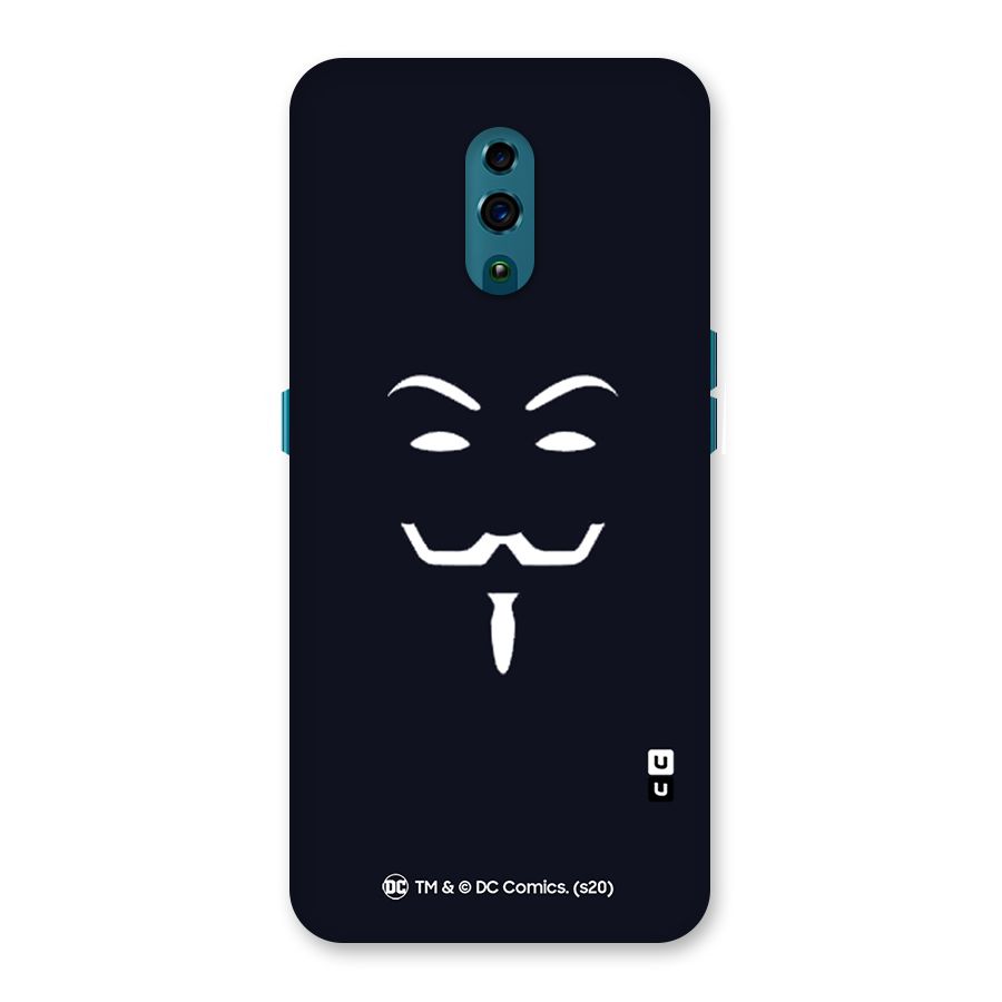 Minimal Anonymous Mask Back Case for Oppo Reno