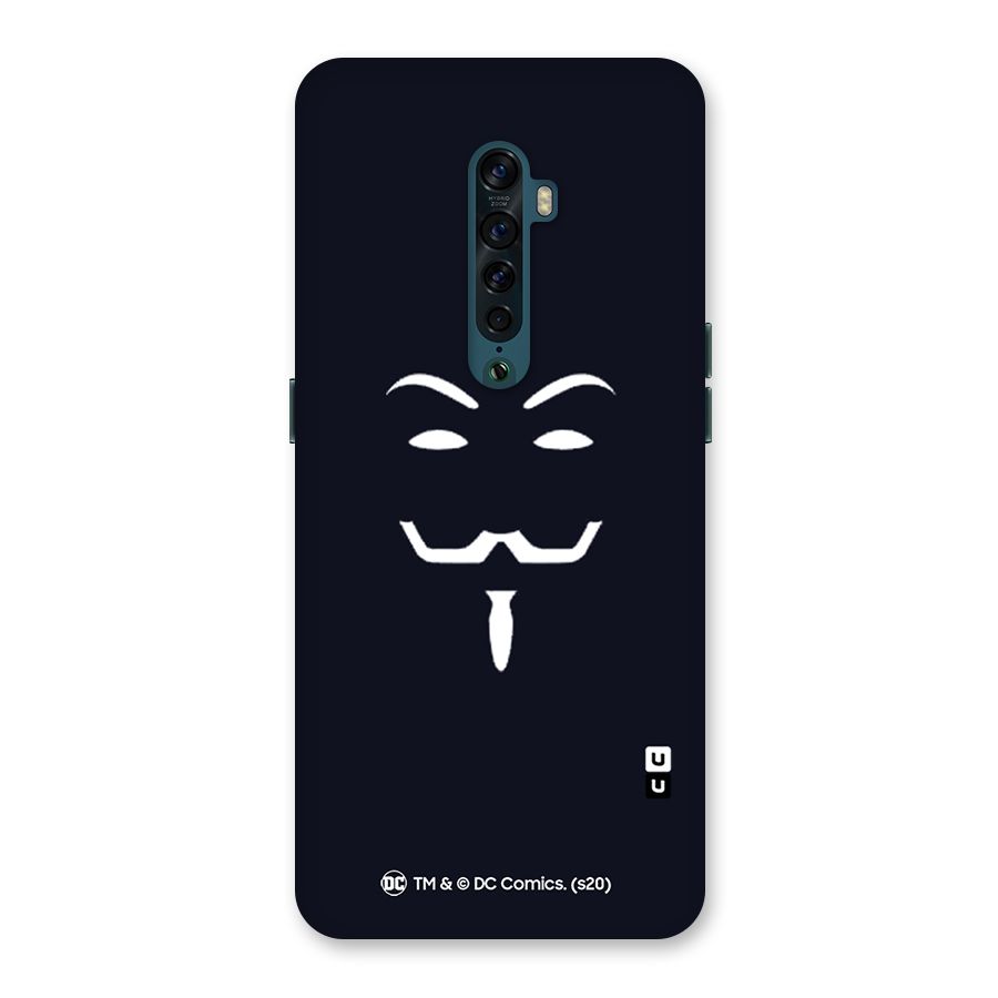 Minimal Anonymous Mask Back Case for Oppo Reno2