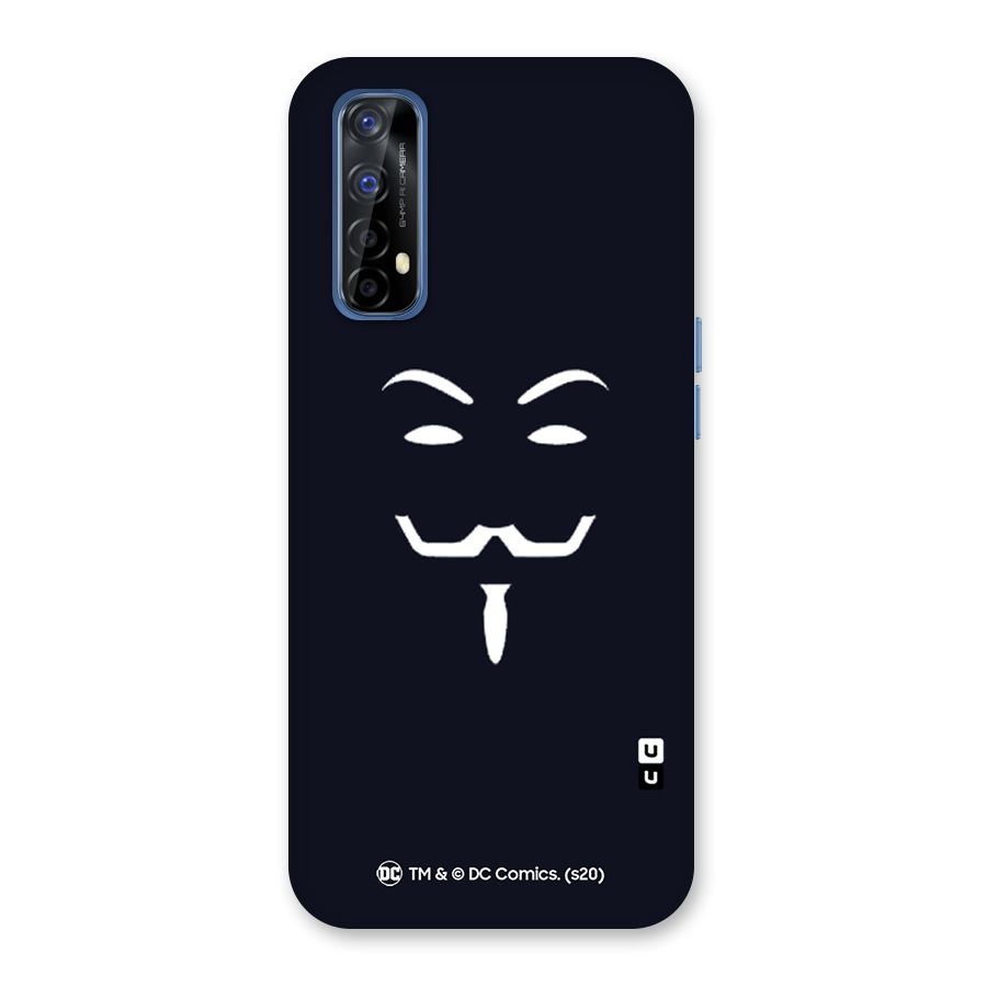 Minimal Anonymous Mask Back Case for Realme 7