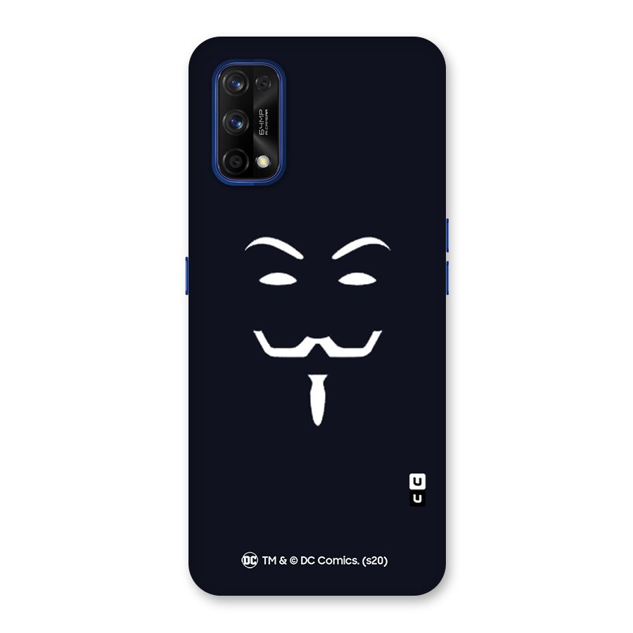 Minimal Anonymous Mask Back Case for Realme 7 Pro