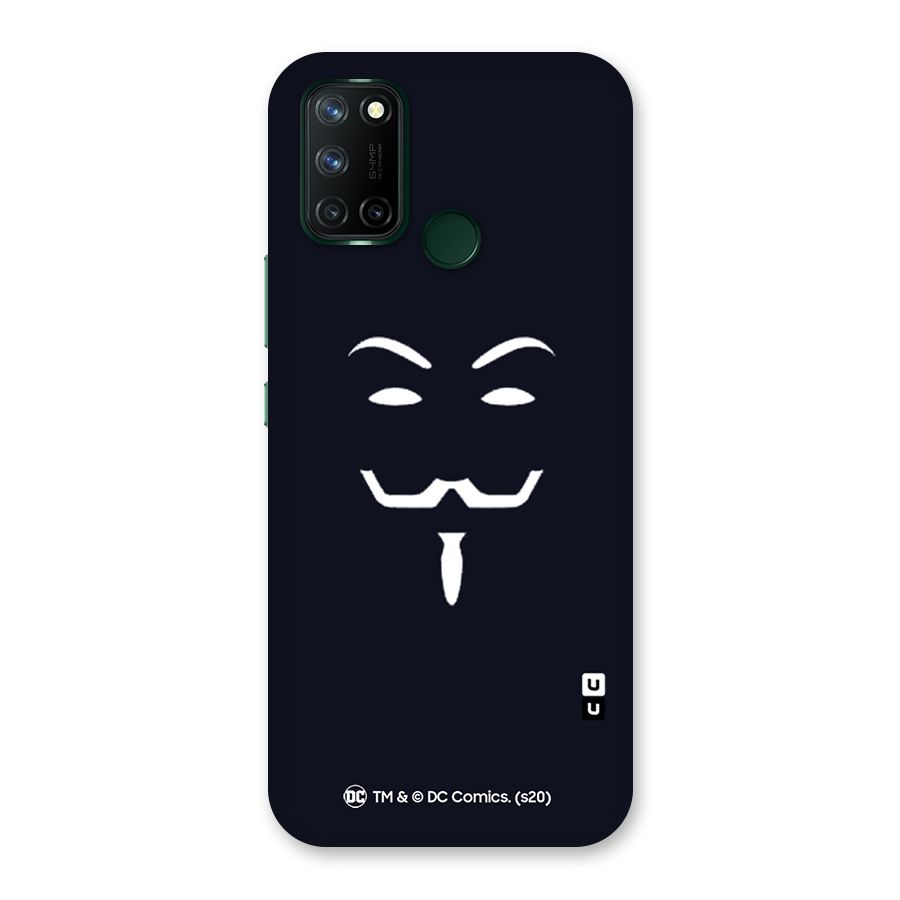 Minimal Anonymous Mask Back Case for Realme 7i