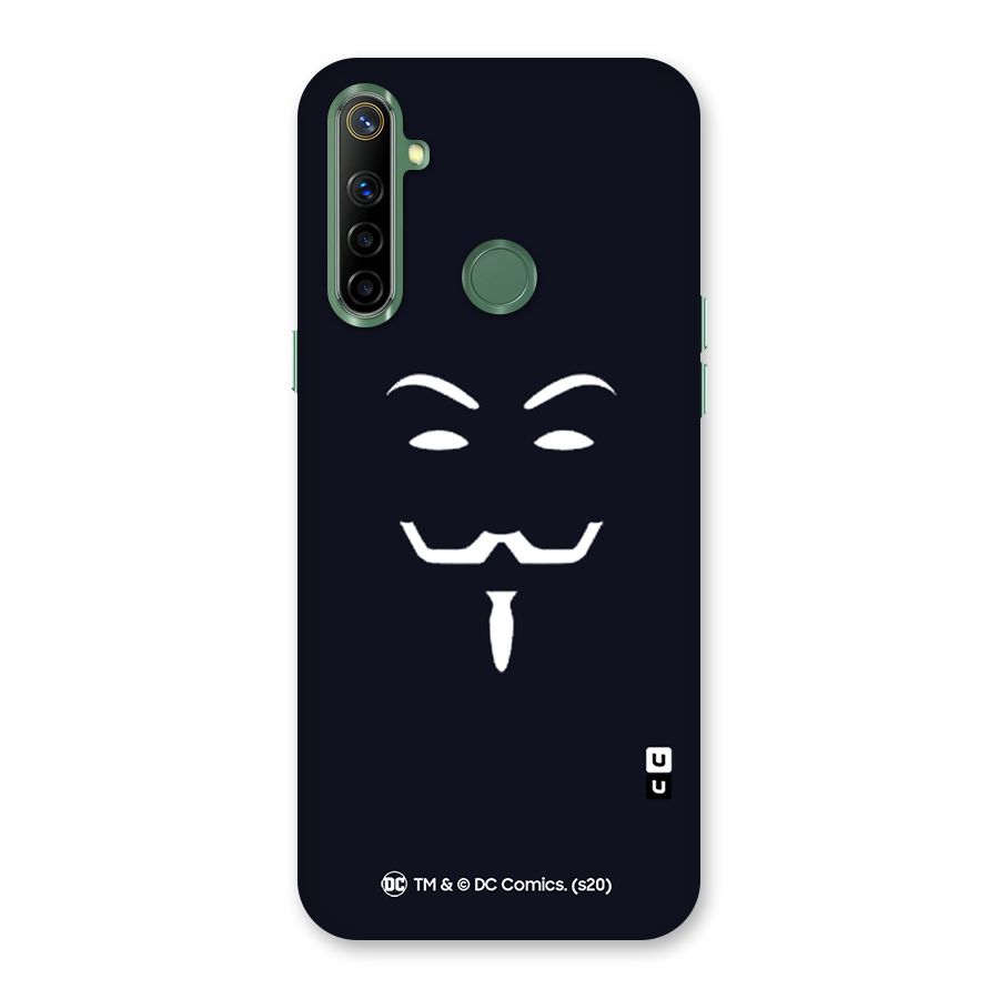 Minimal Anonymous Mask Back Case for Realme Narzo 10