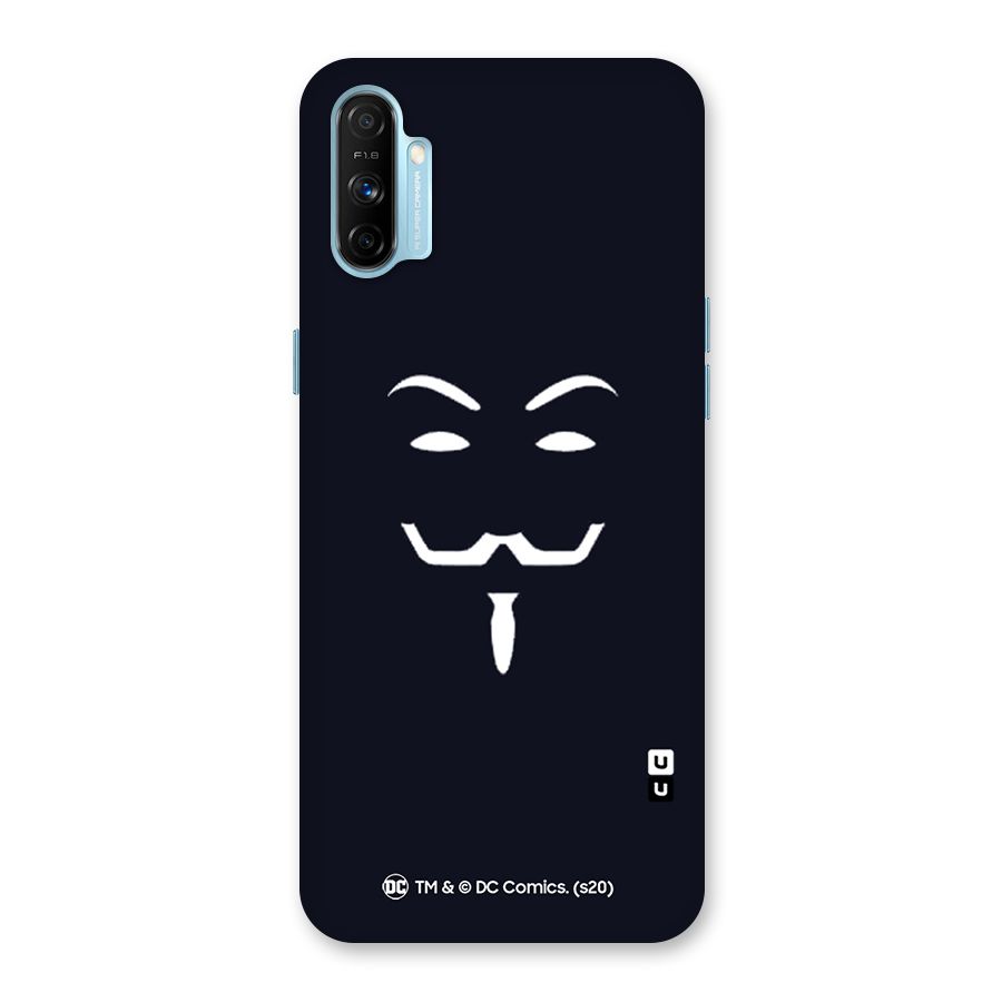 Minimal Anonymous Mask Back Case for Realme Narzo 20A