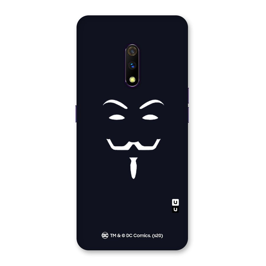 Minimal Anonymous Mask Back Case for Realme X