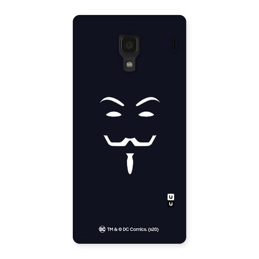 Minimal Anonymous Mask Back Case for Redmi 1S