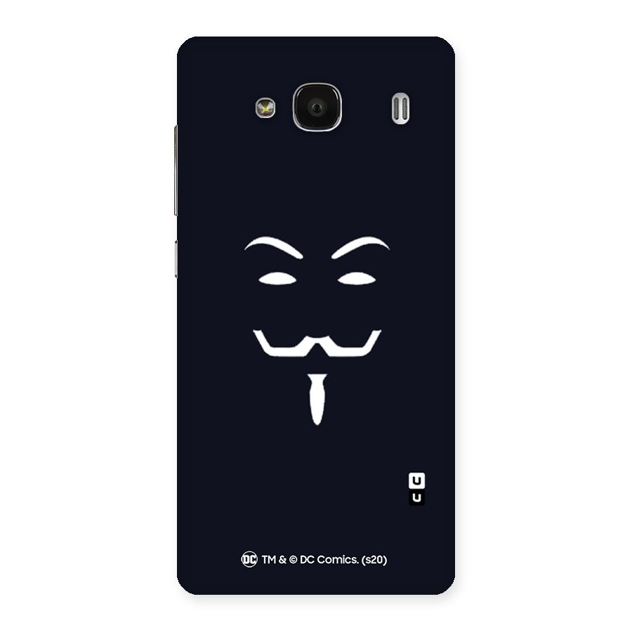 Minimal Anonymous Mask Back Case for Redmi 2