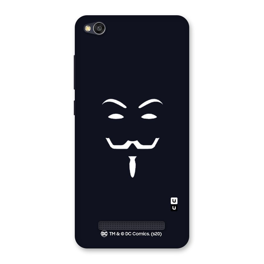 Minimal Anonymous Mask Back Case for Redmi 4A