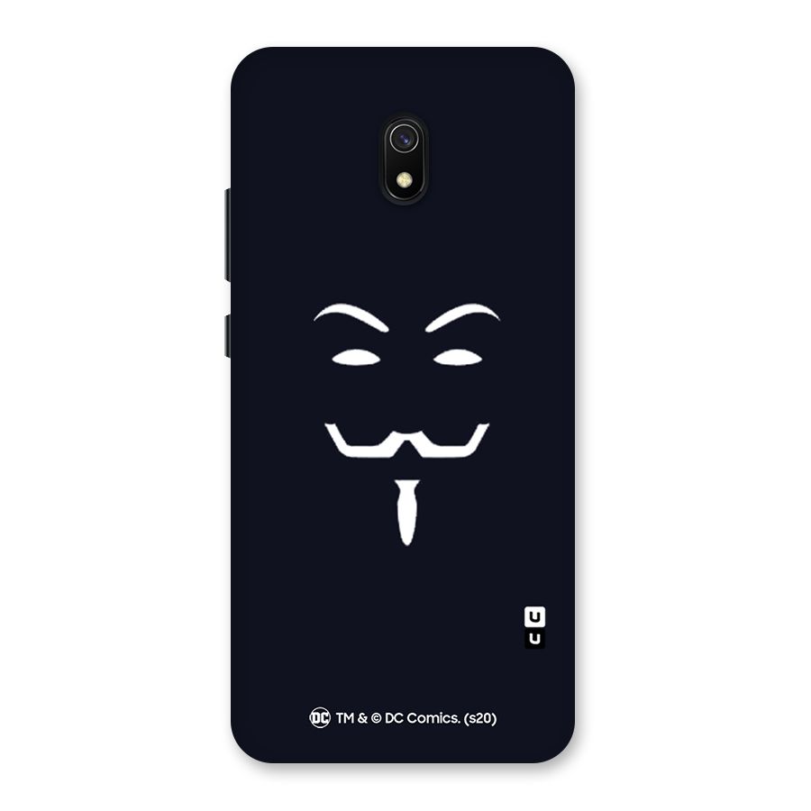 Minimal Anonymous Mask Back Case for Redmi 8A