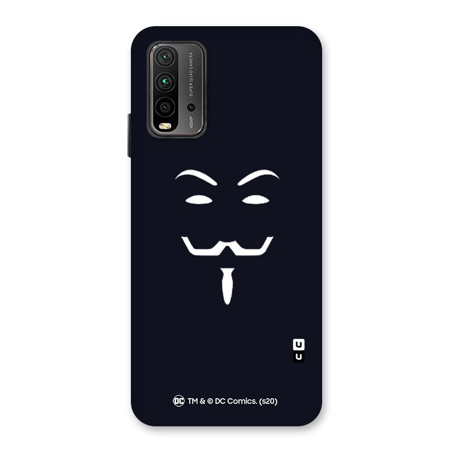 Minimal Anonymous Mask Back Case for Redmi 9 Power