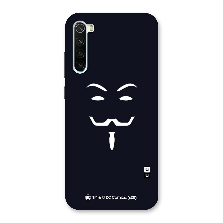 Minimal Anonymous Mask Back Case for Redmi Note 8