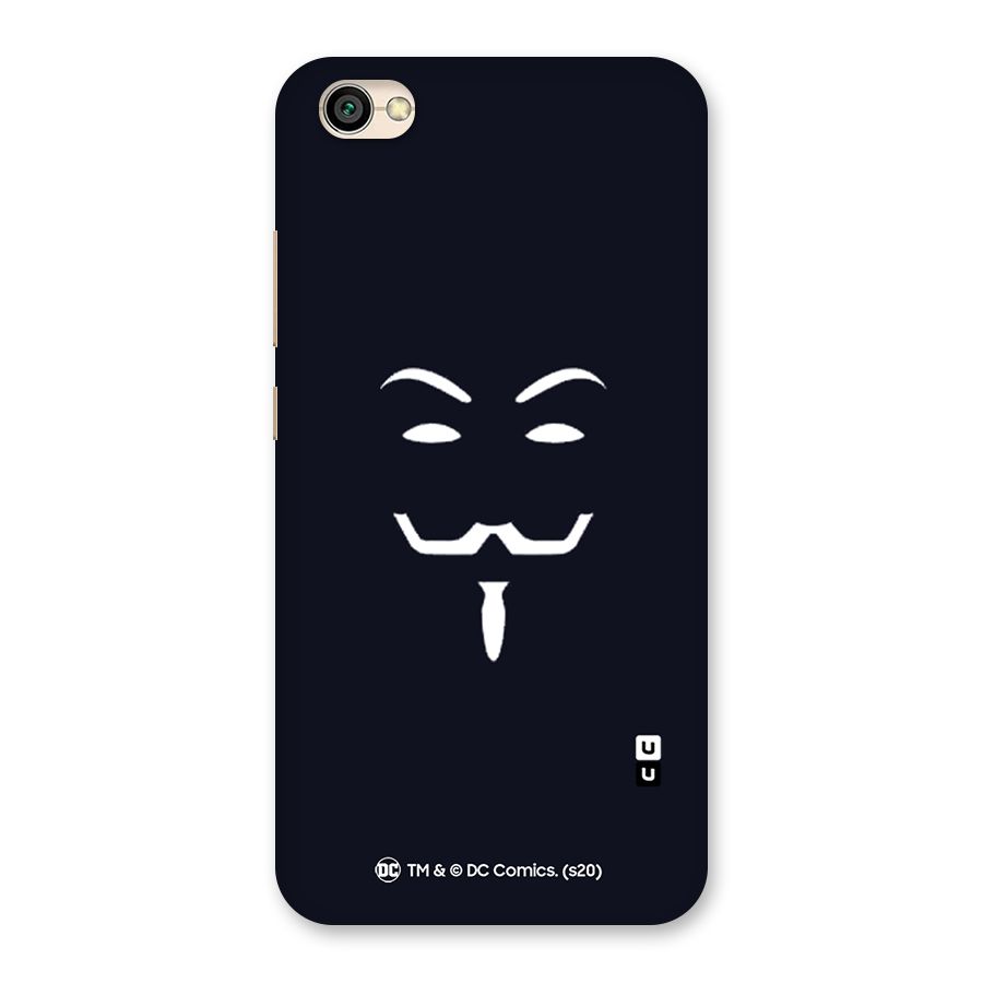Minimal Anonymous Mask Back Case for Redmi Y1 Lite