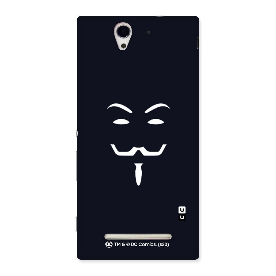Minimal Anonymous Mask Back Case for Sony Xperia C3