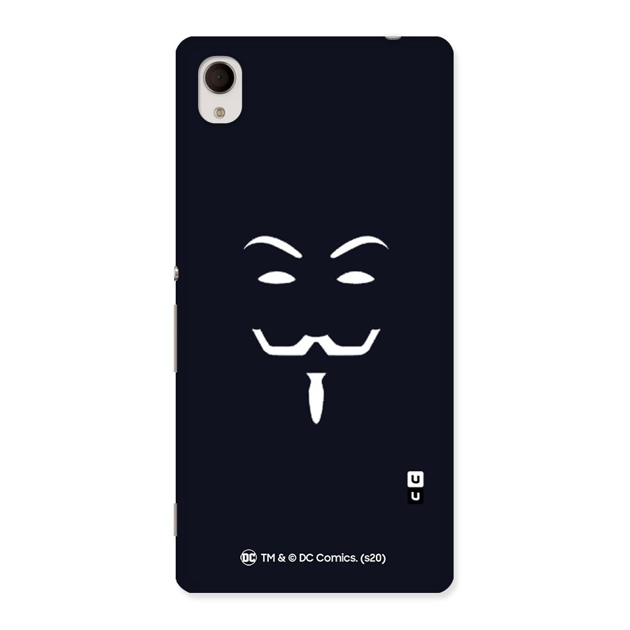 Minimal Anonymous Mask Back Case for Sony Xperia M4
