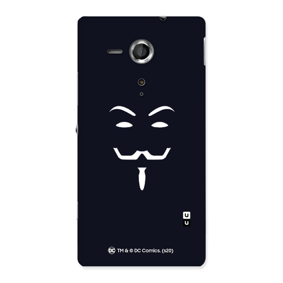 Minimal Anonymous Mask Back Case for Sony Xperia SP
