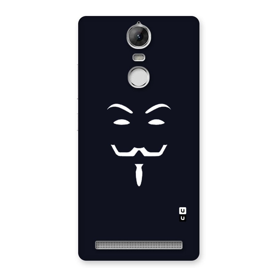 Minimal Anonymous Mask Back Case for Vibe K5 Note