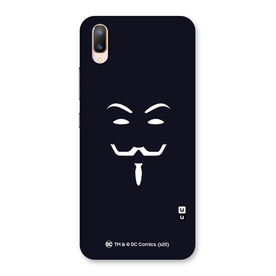 Minimal Anonymous Mask Back Case for Vivo V11 Pro