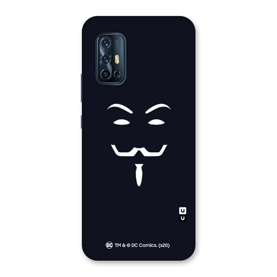 Minimal Anonymous Mask Back Case for Vivo V17