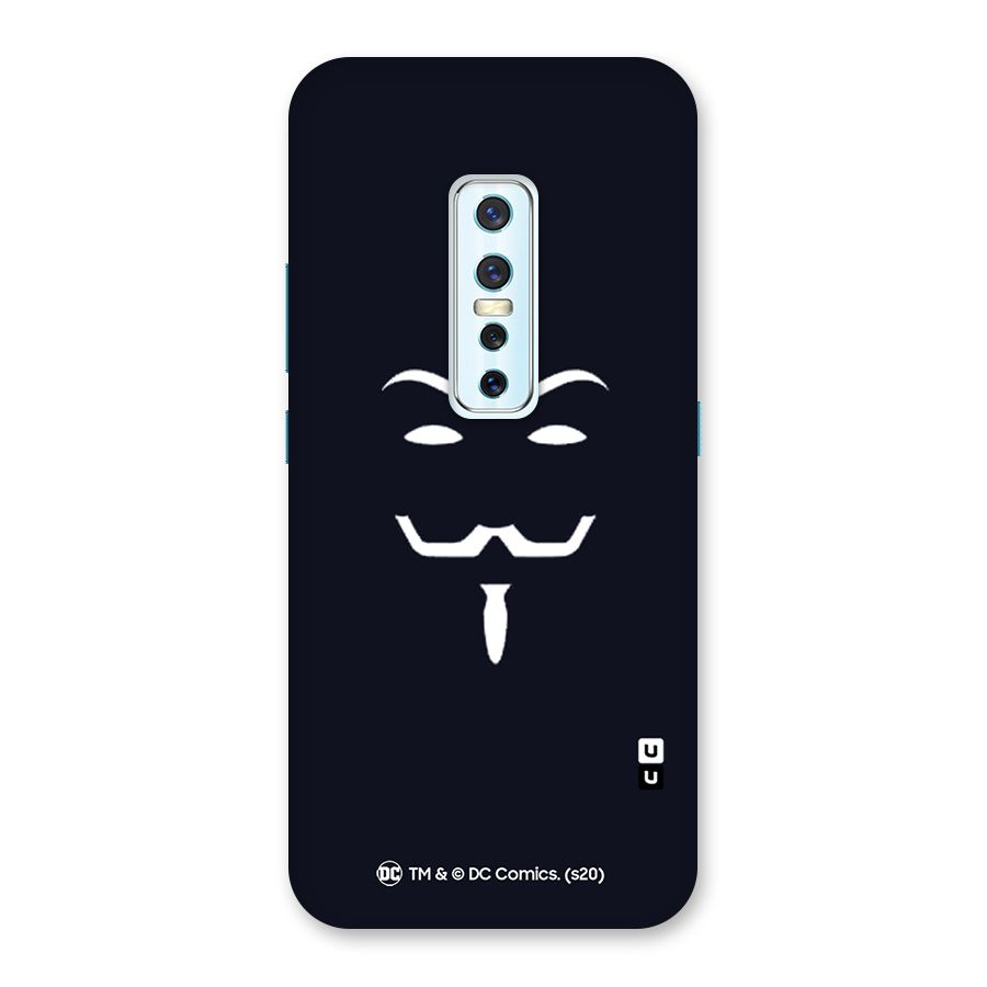 Minimal Anonymous Mask Back Case for Vivo V17 Pro